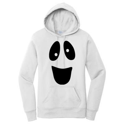 Funny Halloween Ghost Face Women's Pullover Hoodie