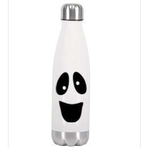 Funny Halloween Ghost Face Stainless Steel Insulated Water Bottle