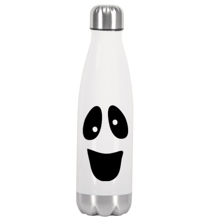 Funny Halloween Ghost Face Stainless Steel Insulated Water Bottle