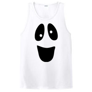 Funny Halloween Ghost Face PosiCharge Competitor Tank