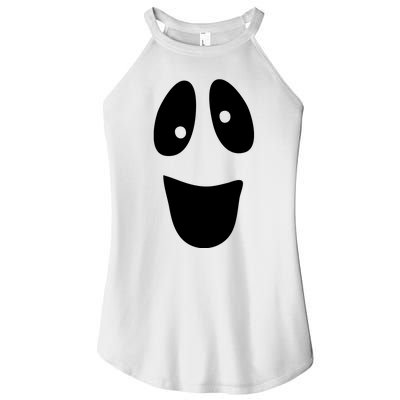 Funny Halloween Ghost Face Women’s Perfect Tri Rocker Tank