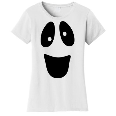 Funny Halloween Ghost Face Women's T-Shirt