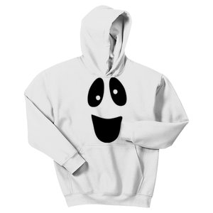 Funny Halloween Ghost Face Kids Hoodie