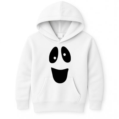 Funny Halloween Ghost Face Kids Hoodie