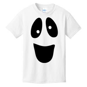 Funny Halloween Ghost Face Kids T-Shirt