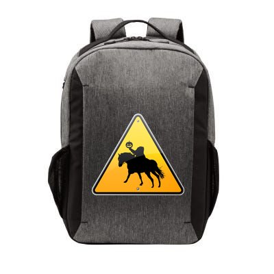 Funny Halloween Headless Horseman Crossing Vector Backpack