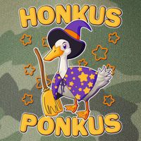 Funny Halloween Honkus Ponkus Duck Legacy Tie Dye Trucker Hat