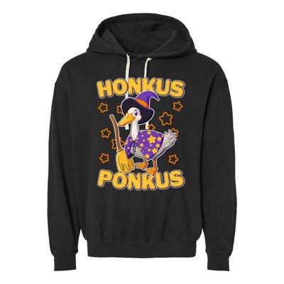 Funny Halloween Honkus Ponkus Duck Garment-Dyed Fleece Hoodie