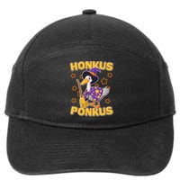 Funny Halloween Honkus Ponkus Duck 7-Panel Snapback Hat