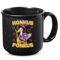 Funny Halloween Honkus Ponkus Duck 15oz Campfire Ceramic Mug