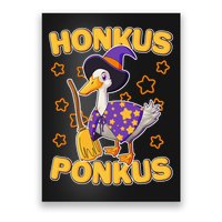 Funny Halloween Honkus Ponkus Duck Poster