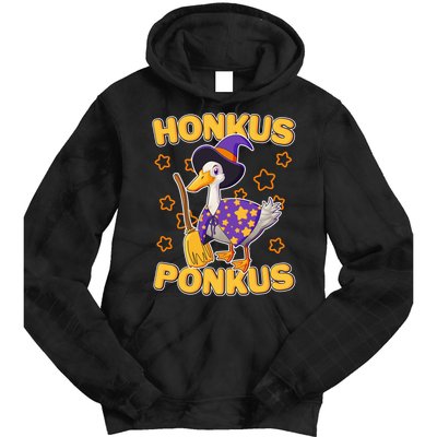 Funny Halloween Honkus Ponkus Duck Tie Dye Hoodie