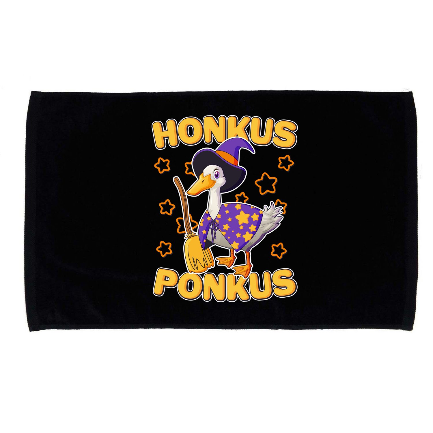 Funny Halloween Honkus Ponkus Duck Microfiber Hand Towel