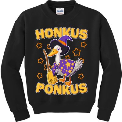 Funny Halloween Honkus Ponkus Duck Kids Sweatshirt