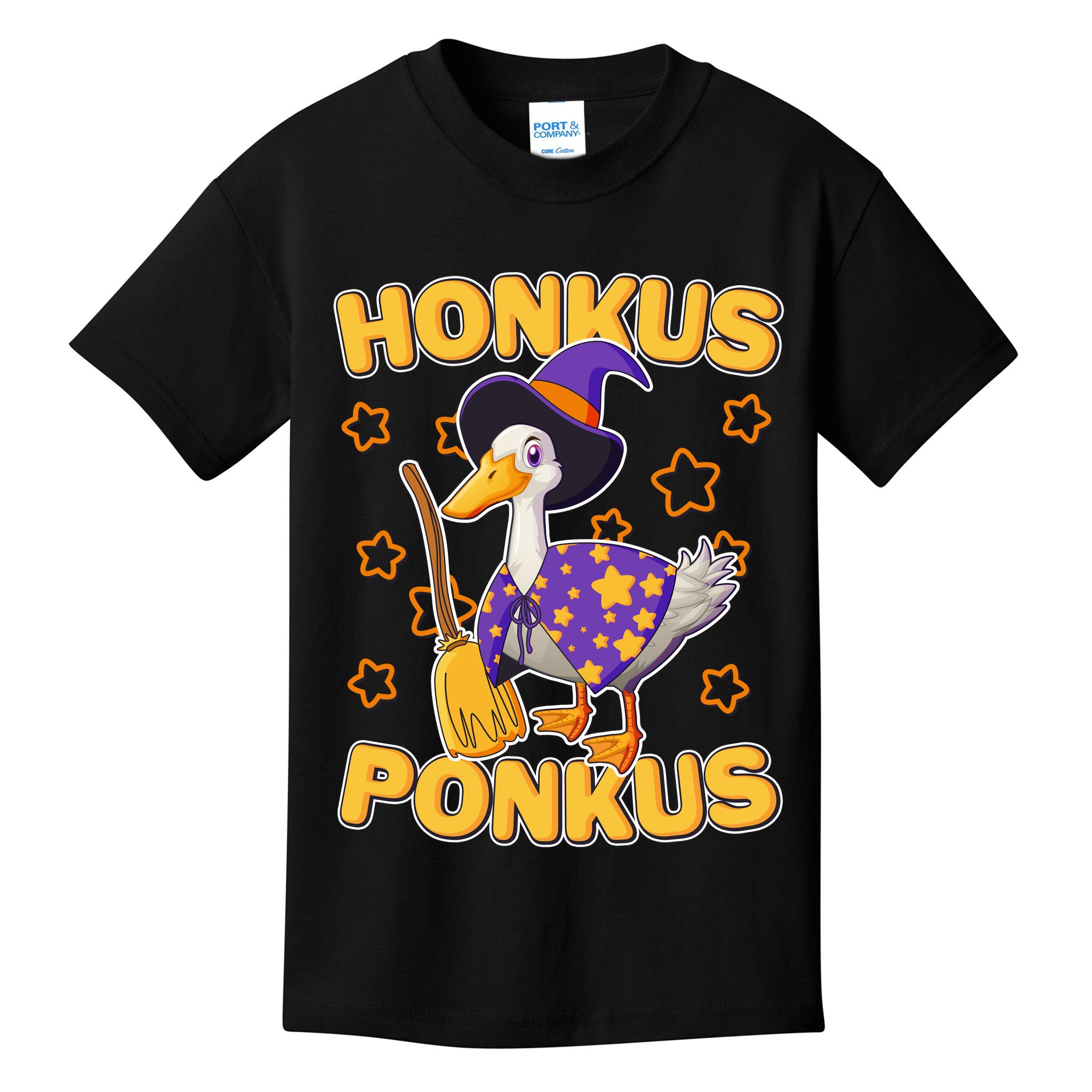 Funny Halloween Honkus Ponkus Duck Kids T-Shirt