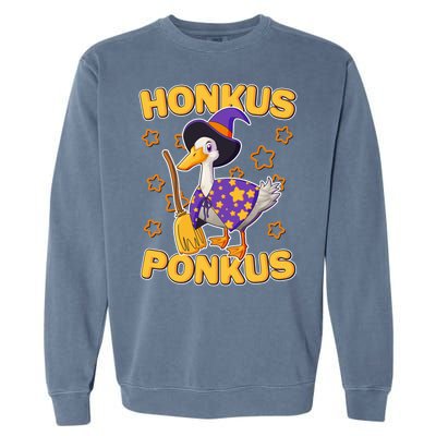 Funny Halloween Honkus Ponkus Duck Garment-Dyed Sweatshirt