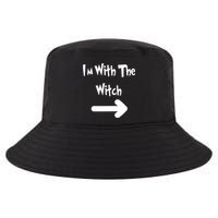Funny Halloween I'm With The Witch  Cool Comfort Performance Bucket Hat