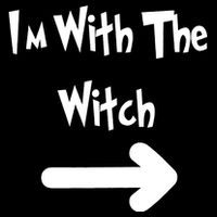 Funny Halloween I'm With The Witch  Cooling Performance Crew T-Shirt