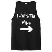 Funny Halloween I'm With The Witch  PosiCharge Competitor Tank