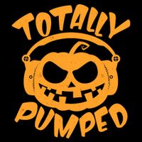 Funny Halloween Totally Pumped Headphones Pumpkin Baby Bodysuit