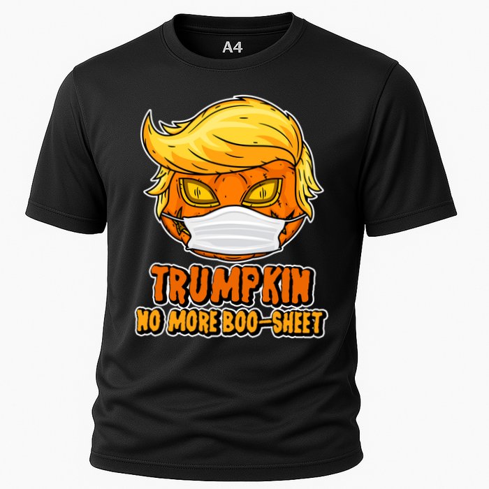 Funny Halloween Trumpkin No More Boo-Sheet Cooling Performance Crew T-Shirt