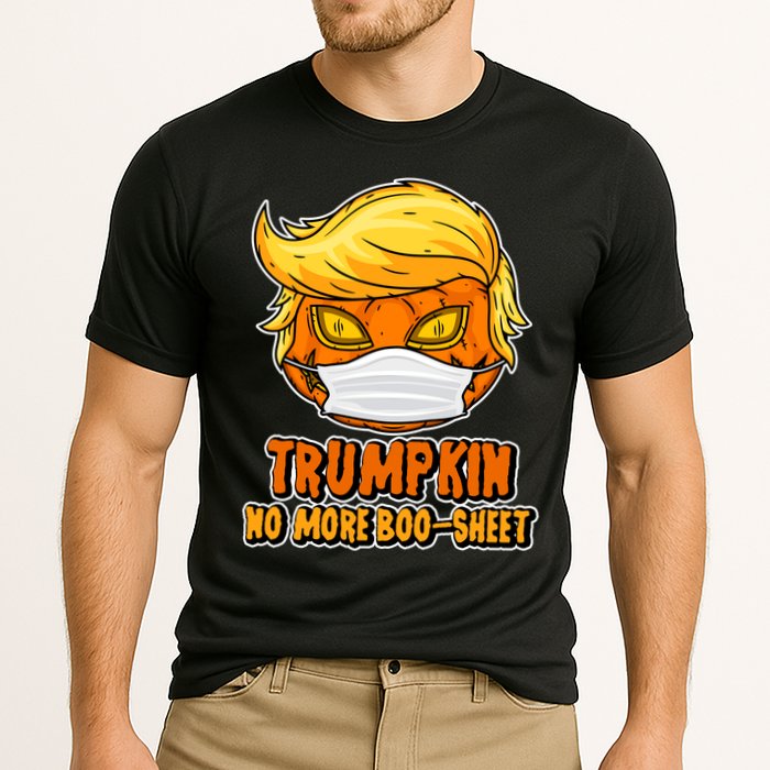Funny Halloween Trumpkin No More Boo-Sheet Cooling Performance Crew T-Shirt