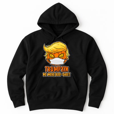 Funny Halloween Trumpkin No More Boo-Sheet Hoodie