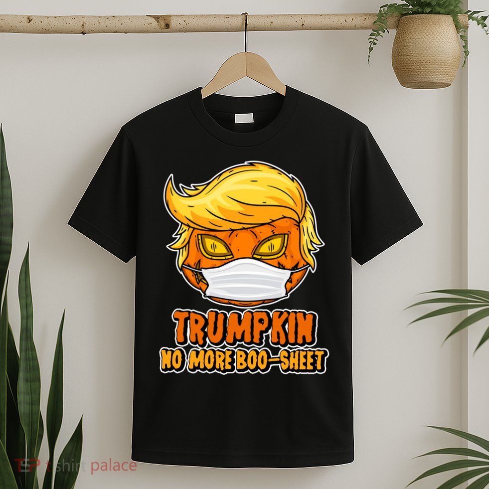 Funny Halloween Trumpkin No More Boo-Sheet T-Shirt