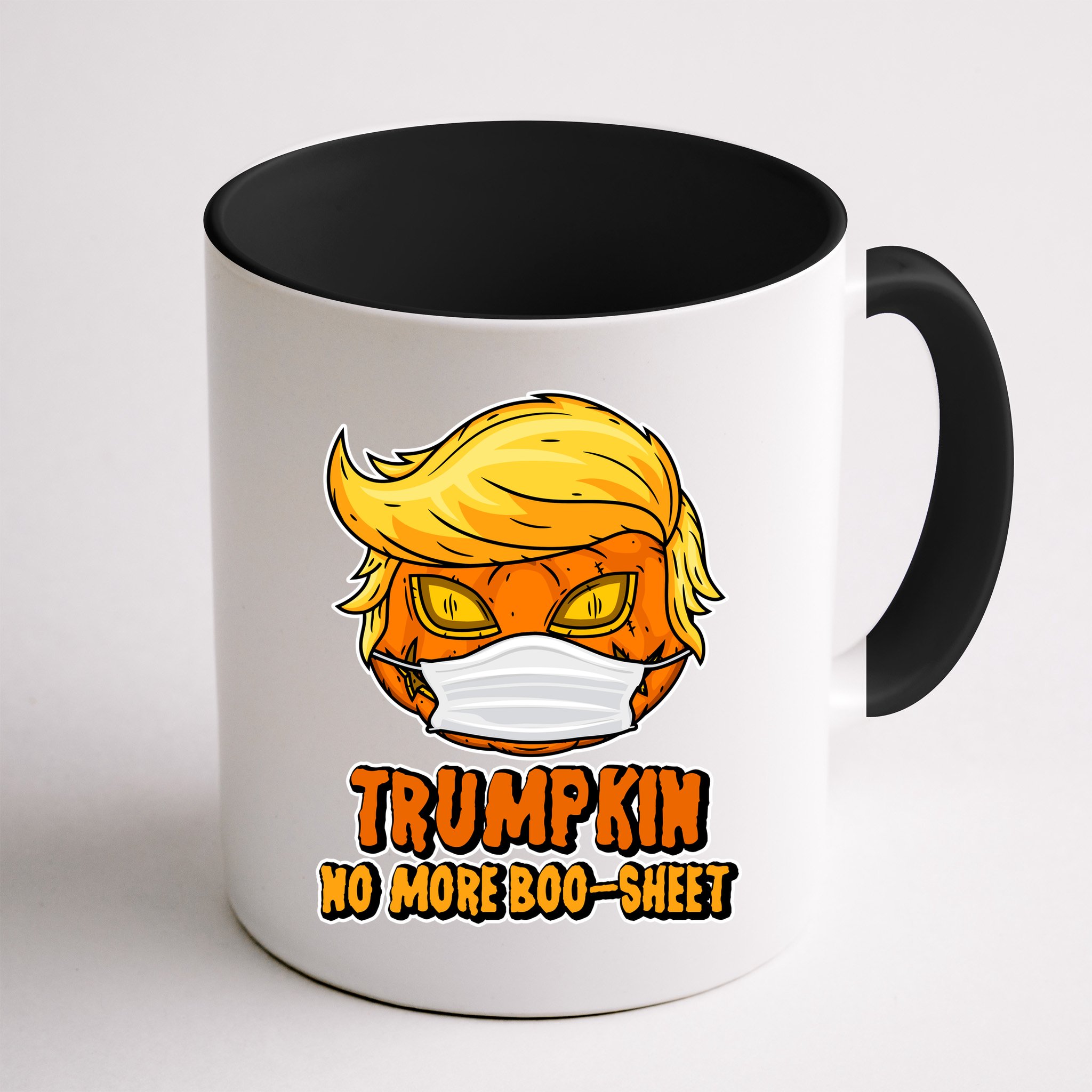 Funny Halloween Trumpkin No More Boo-Sheet Mug