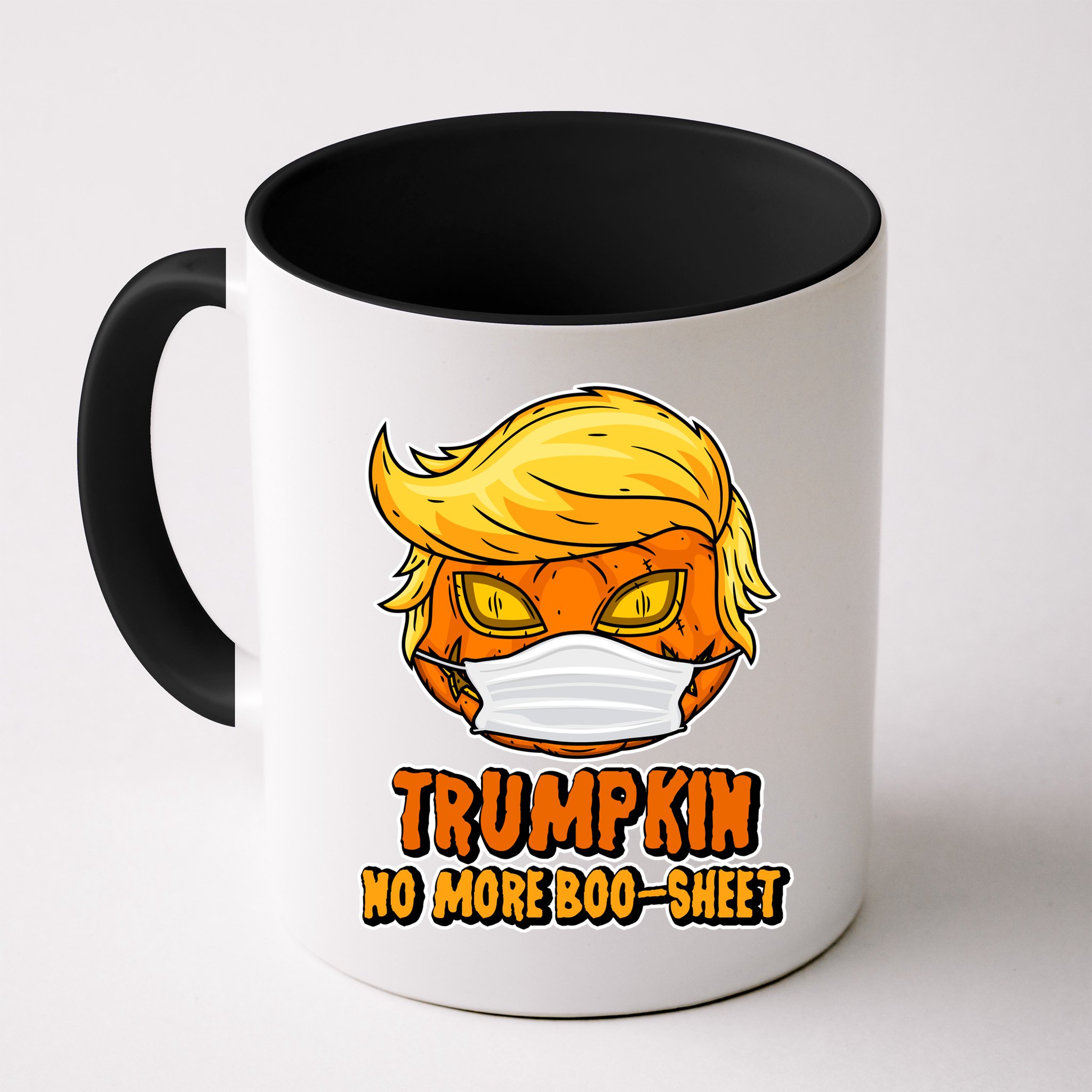 Funny Halloween Trumpkin No More Boo-Sheet Mug