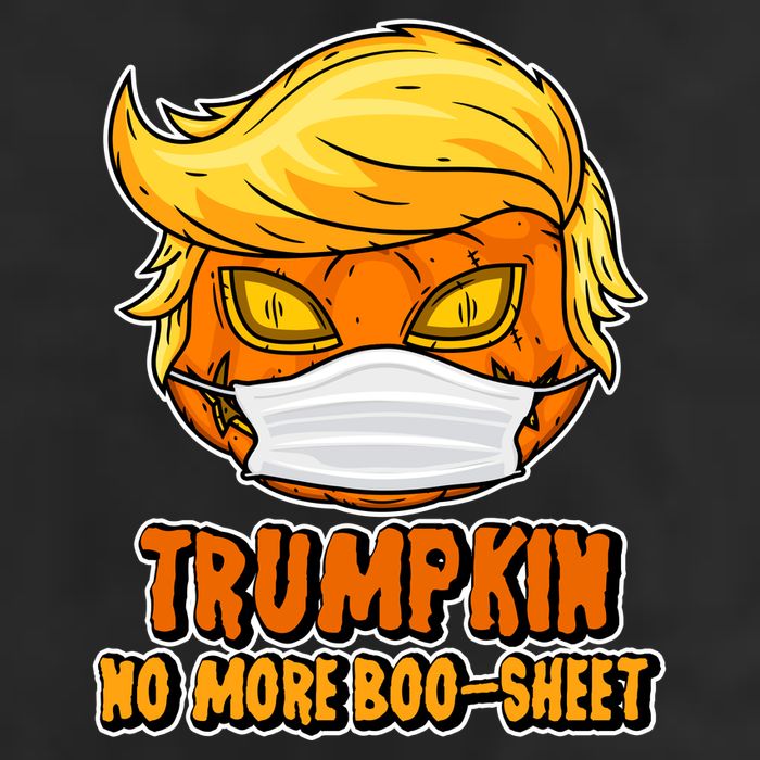 Funny Halloween Trumpkin No More Boo-Sheet 11oz C Handle Ceramic Mug