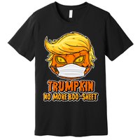 Funny Halloween Trumpkin No More Boo-Sheet Premium T-Shirt