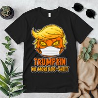 Funny Halloween Trumpkin No More Boo-Sheet Premium T-Shirt