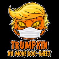Funny Halloween Trumpkin No More Boo-Sheet Premium T-Shirt