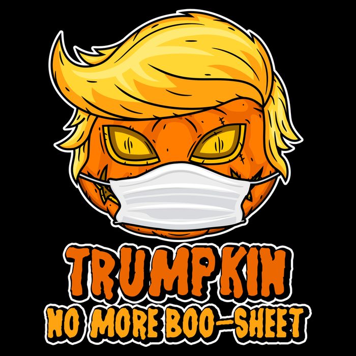 Funny Halloween Trumpkin No More Boo-Sheet Premium T-Shirt
