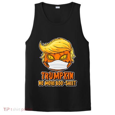 Funny Halloween Trumpkin No More Boo-Sheet PosiCharge Competitor Tank