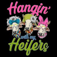 Funny Hangin' With My Heifers Cows City Backpack