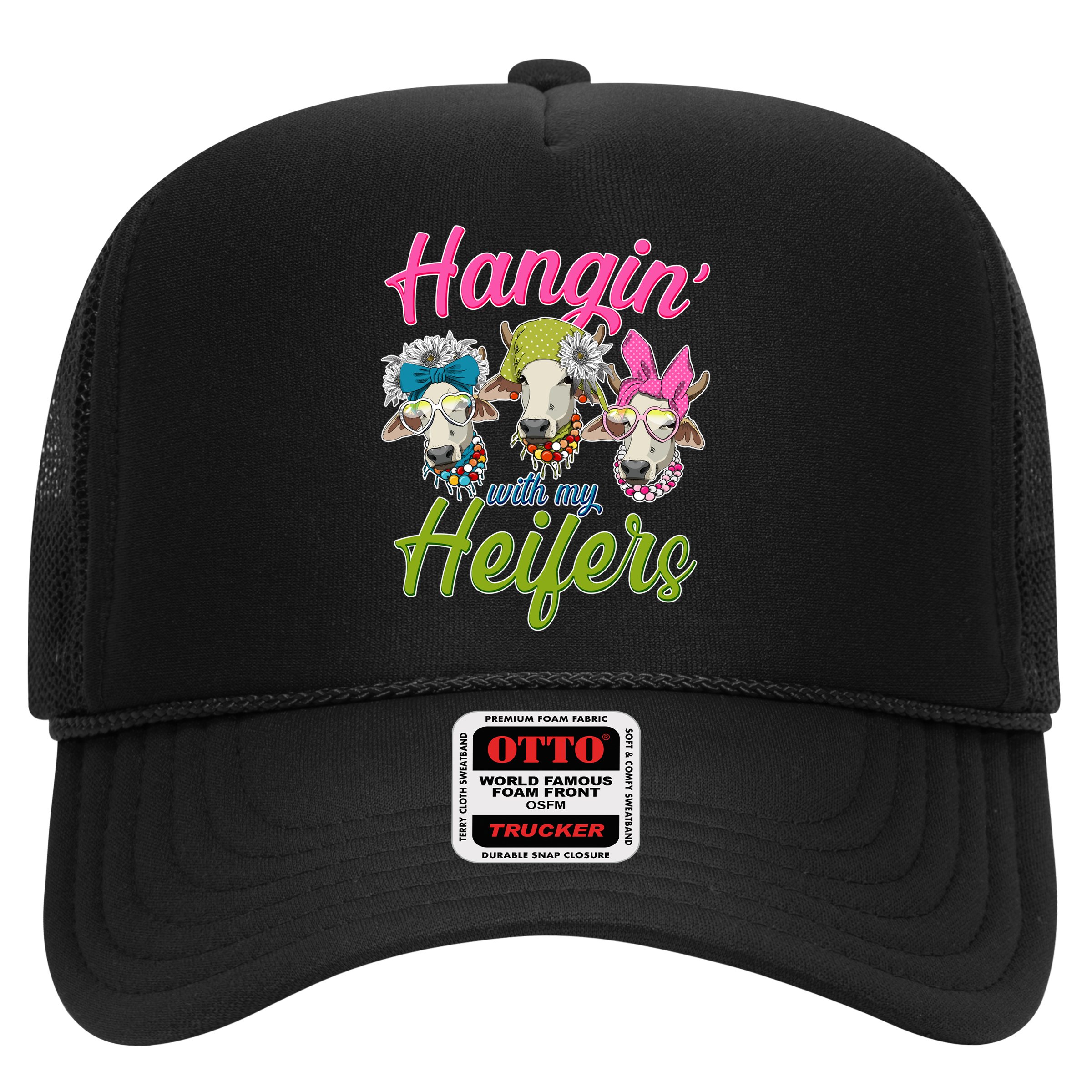 Funny Hangin' With My Heifers Cows Hat