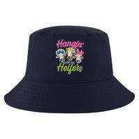Funny Hangin' With My Heifers Cows Cool Comfort Performance Bucket Hat