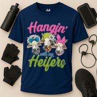 Funny Hangin' With My Heifers Cows Performance Shirt