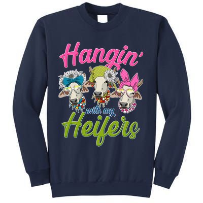 Funny Hangin' With My Heifers Cows Sweatshirt