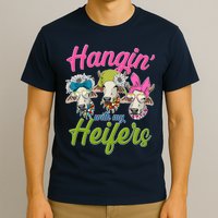 Funny Hangin' With My Heifers Cows T-Shirt