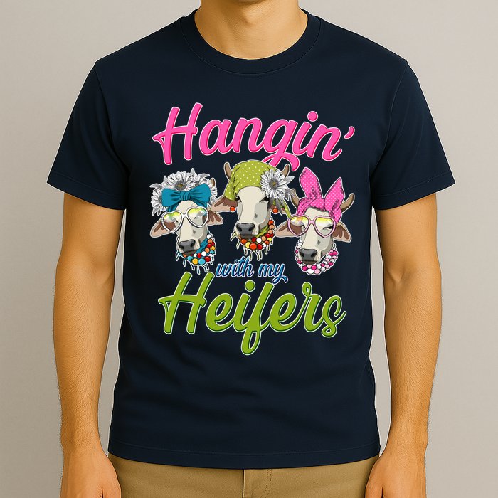 Funny Hangin' With My Heifers Cows T-Shirt