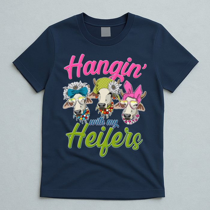 Funny Hangin' With My Heifers Cows T-Shirt