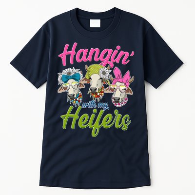 Funny Hangin' With My Heifers Cows Tall T-Shirt
