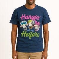 Funny Hangin' With My Heifers Cows Tall T-Shirt