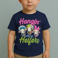 Funny Hangin' With My Heifers Cows Toddler T-Shirt