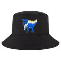 Funny Hanukah Menorasaurus T-Rex Dinosaur Cool Comfort Performance Bucket Hat