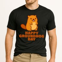 Funny Happy Groundhog Day  Cooling Performance Crew T-Shirt