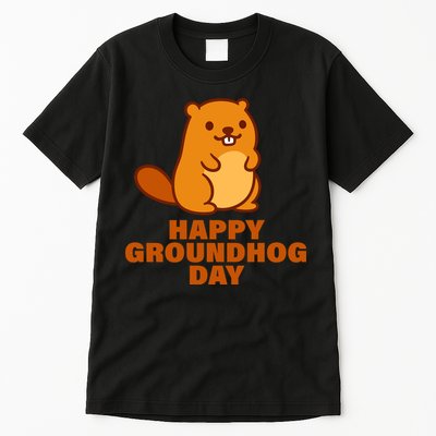 Funny Happy Groundhog Day  Tall T-Shirt